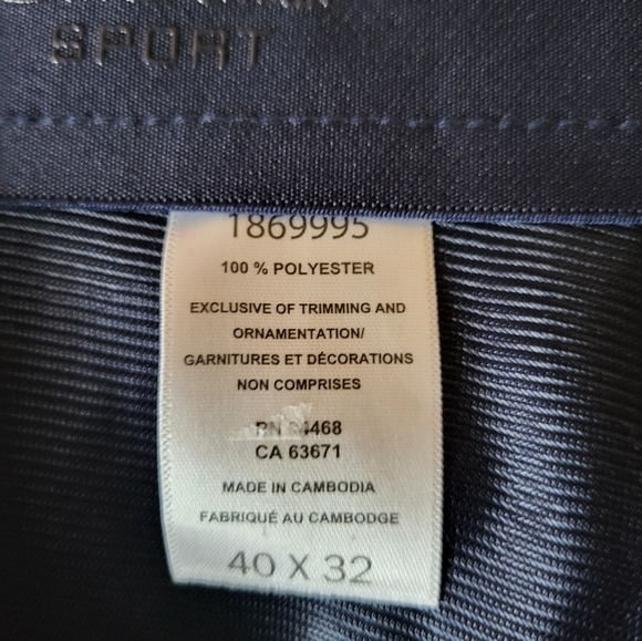 Ben Sherman Dark Blue Sport Trousers, Size 40 X 32 - Picture 5 of 7